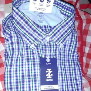Izod casual flannel shirt